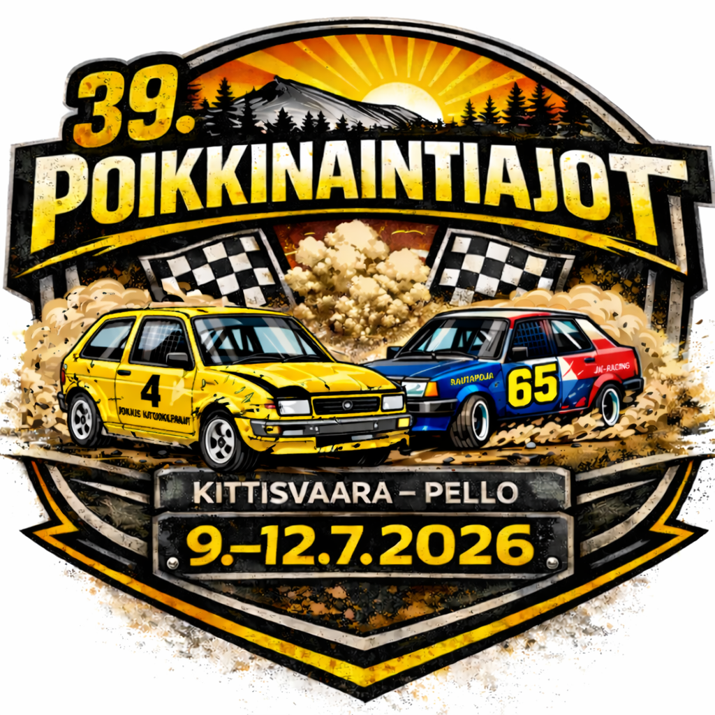 39. poikkinaintiajot 9.-12.7.2026 Kittisvaarassa